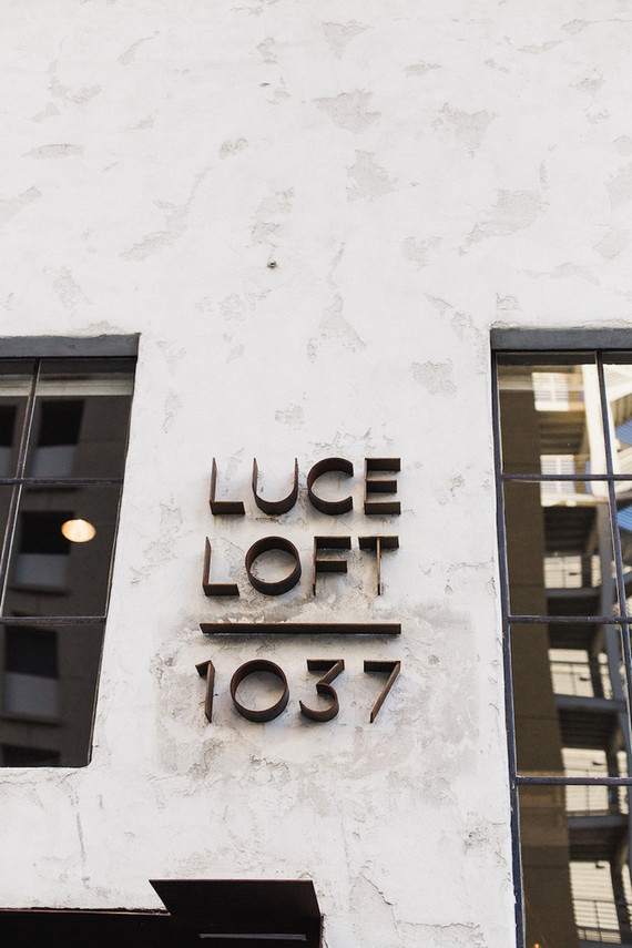 San Diego wedding venue: Luce Loft