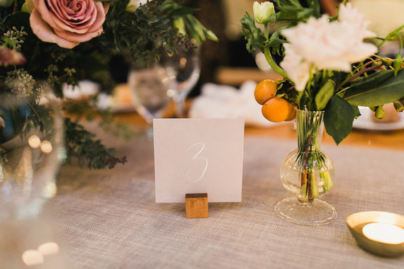 Romantic industrial fall wedding in San Diego at Luce Loft