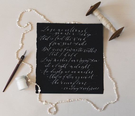 Moody shipwreck inspired wedding invitations