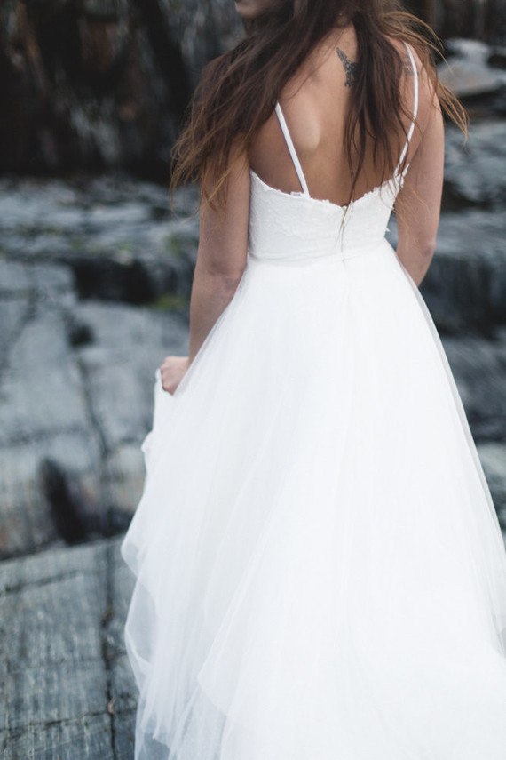 Moody shipwreck inspired wedding editorial