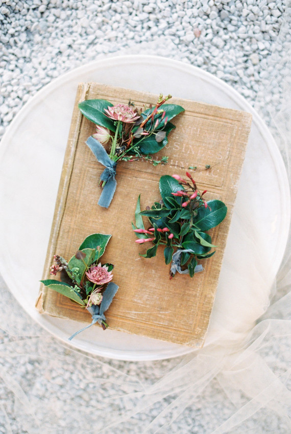Romantic ruins bridal editorial