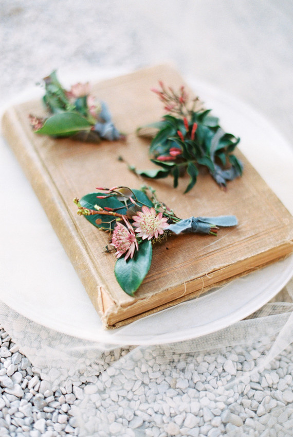 Romantic ruins bridal editorial