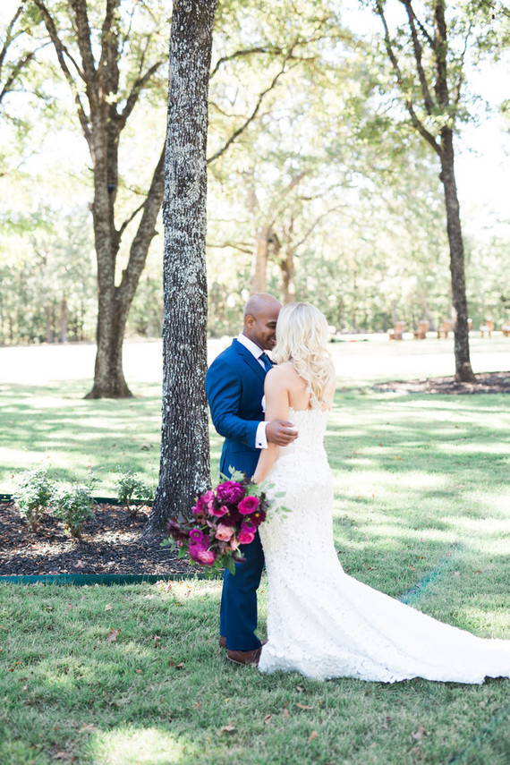 Bright, modern barn wedding