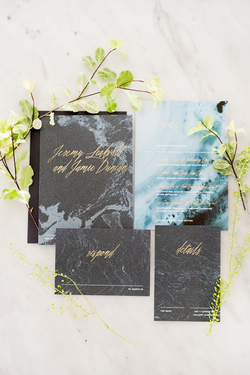 Mens wedding invitations