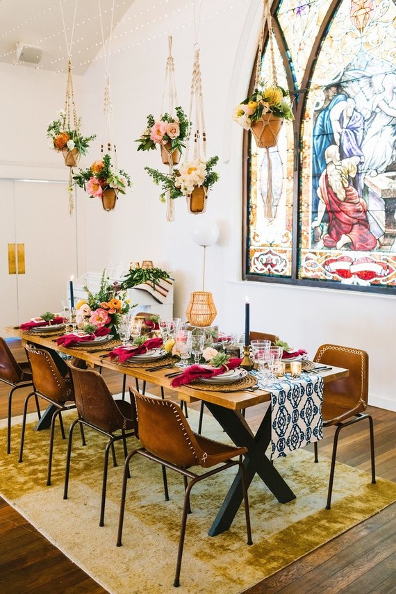 Stained Glass - inspired wedding ideas at The Ruby Street venue