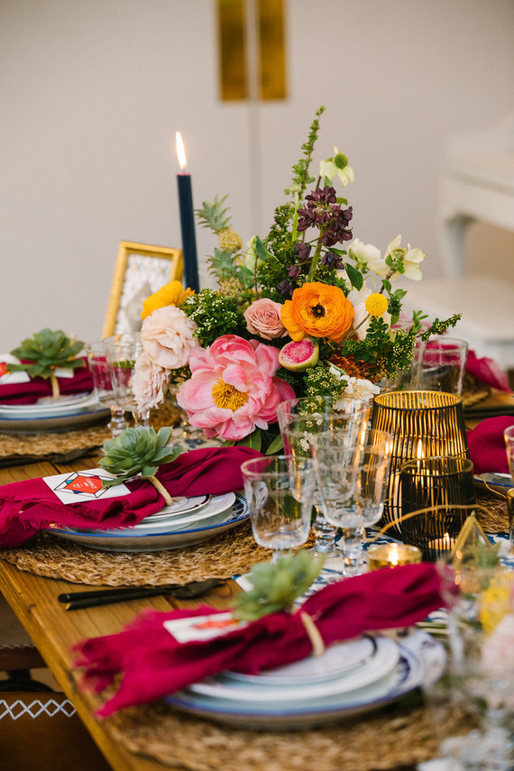 Stained Glass - inspired wedding ideas at The Ruby Street venue