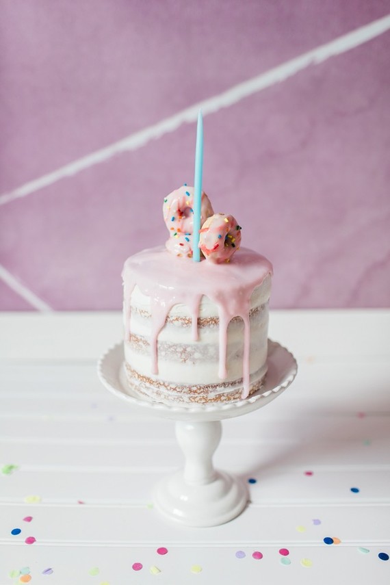 Donut themed birthday party Inspiration