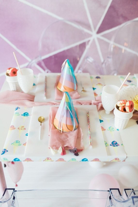 Donut themed birthday party