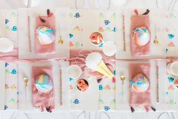 Donut themed birthday party Inspiration