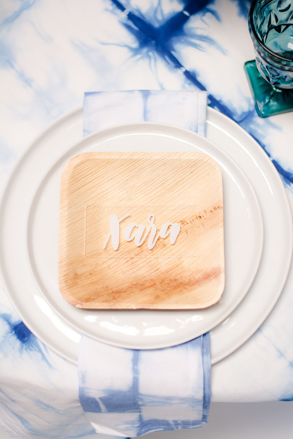 Shibori birthday party ideas