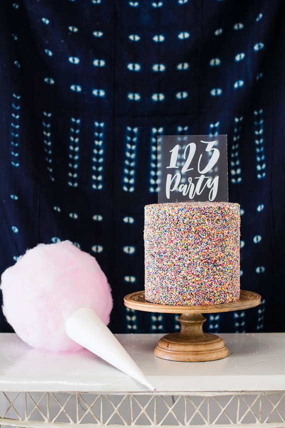 Shibori birthday party ideas