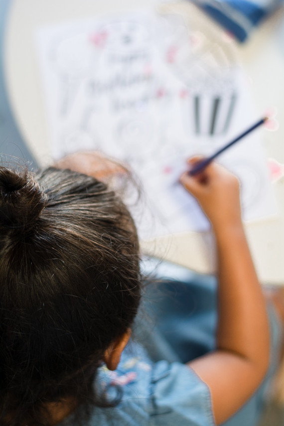 Shibori birthday party ideas