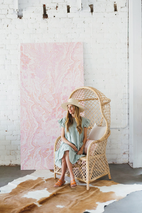 Sarah Sherman Samuel's wallpaper launch lunch