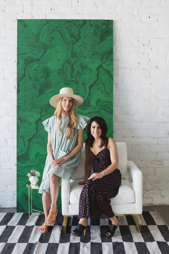 Sarah Sherman Samuel's wallpaper launch lunch