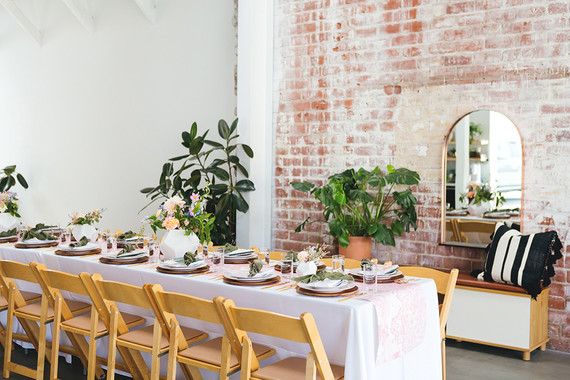 Sarah Sherman Samuel's wallpaper launch lunch Inspiration