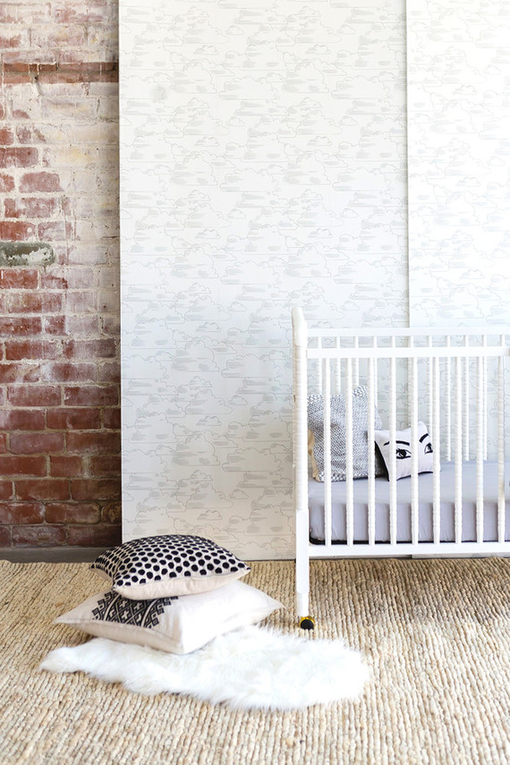 Nursery wallpaper ideas Inspiration