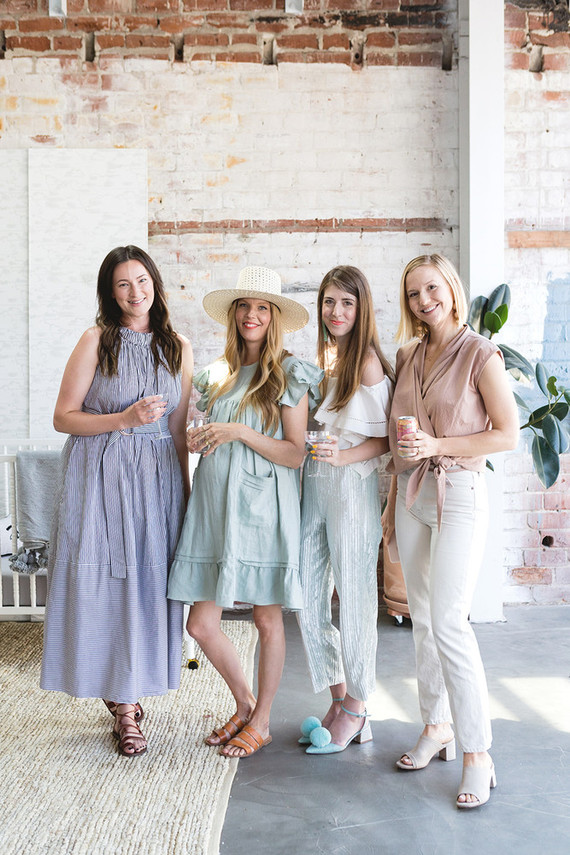 Sarah Sherman Samuel's wallpaper launch lunch