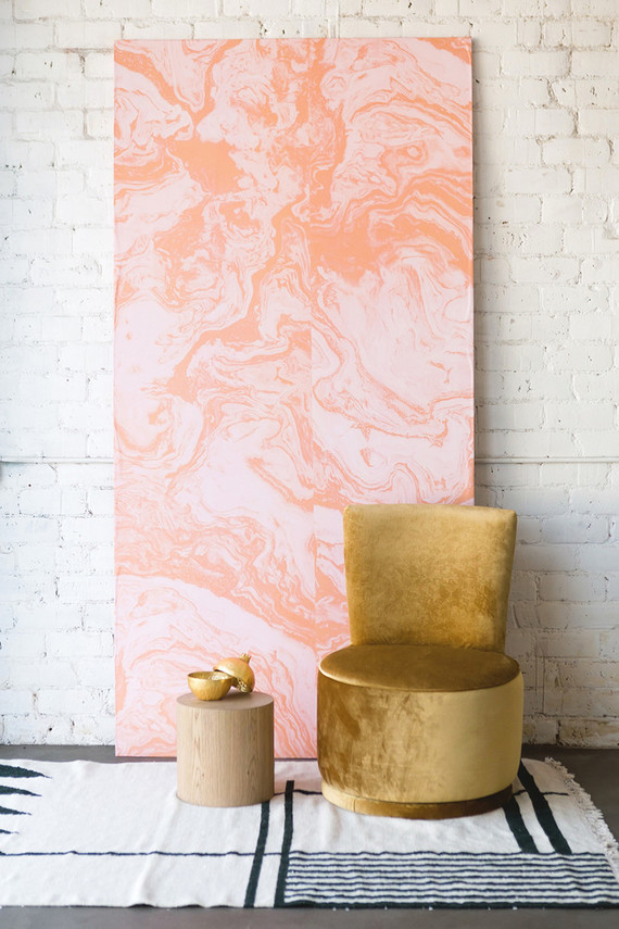 Pink marble wallpaper