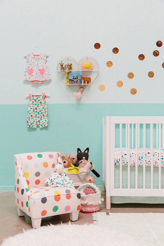 Bright girl's nursery ideas from the Oh Joy for Target fall 2017 line