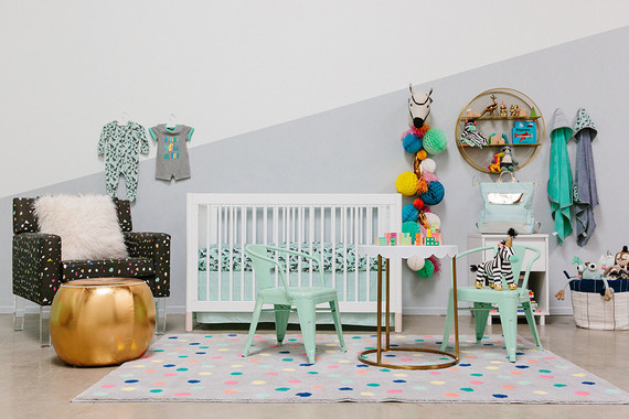 Bright boy's nursery ideas from the Oh Joy for Target fall 2017 line
