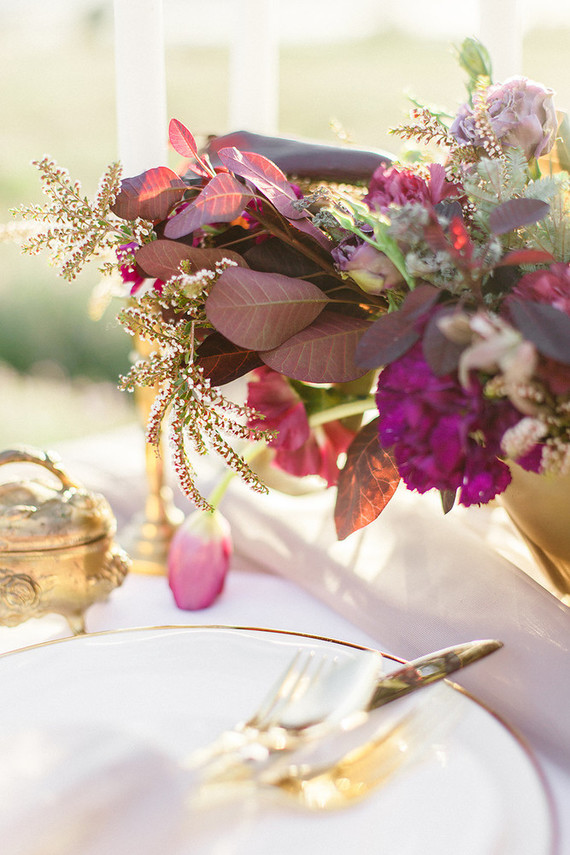 lavender field wedding editorial