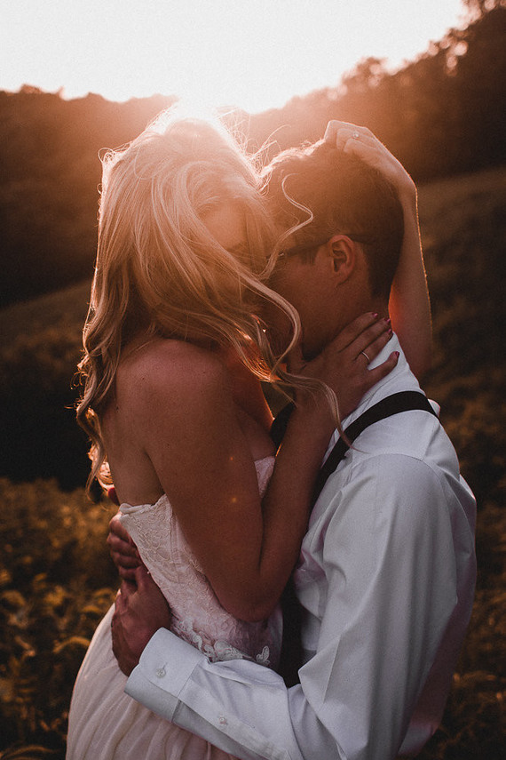 romantic moody anniversary shoot