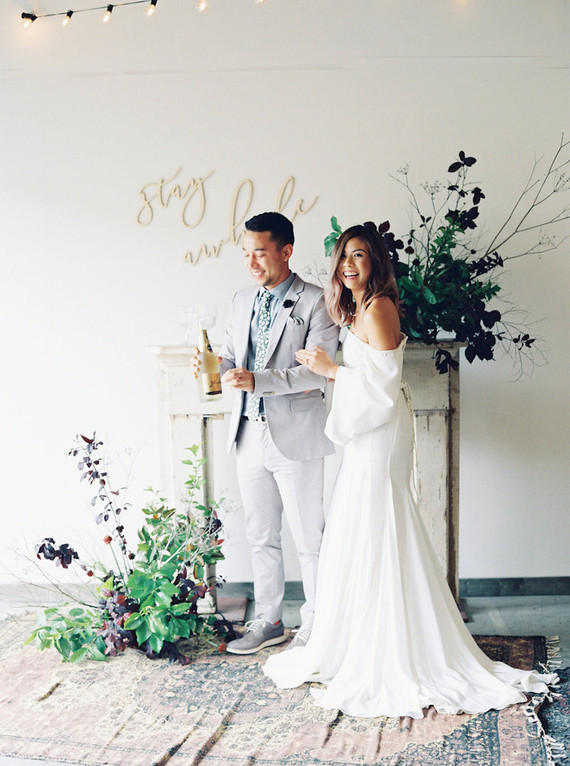 minimal fall wedding ideas