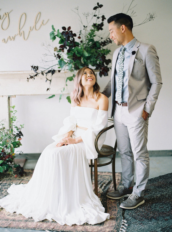 minimal fall wedding ideas