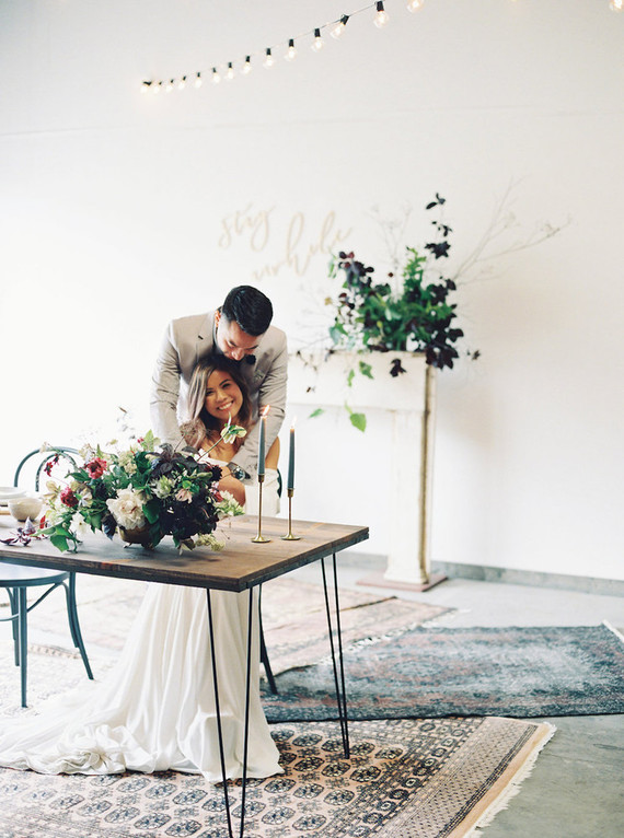 minimal fall wedding ideas