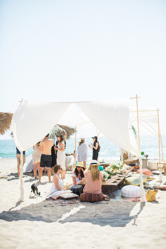 beach summer birthday party