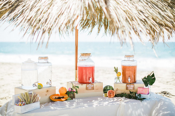 agua fresca station