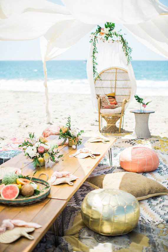 boho tablescape