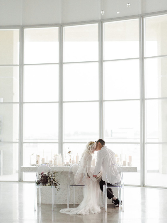 All white bohemian wedding ideas