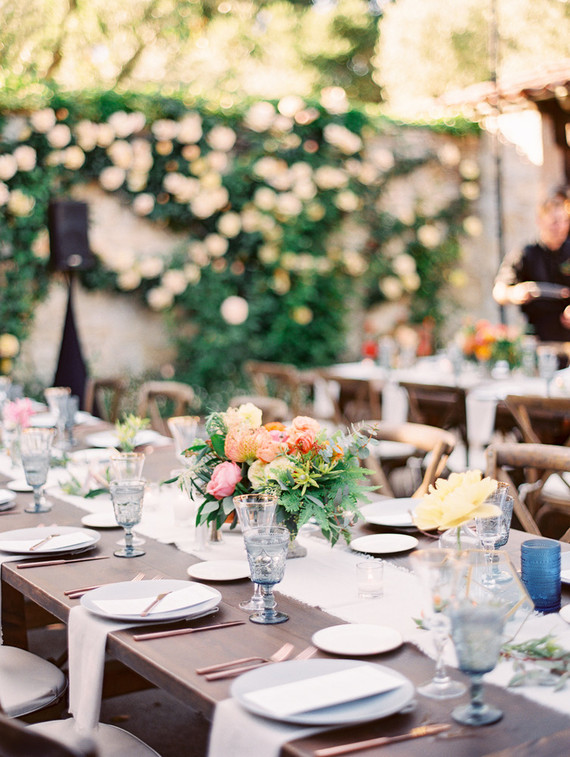 Holman Ranch wedding reception ideas