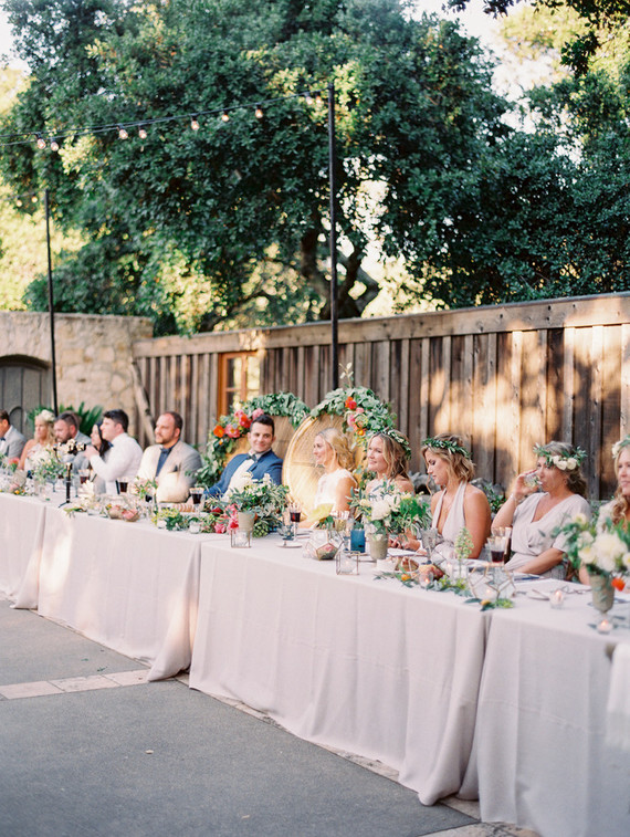 Holman Ranch wedding reception ideas