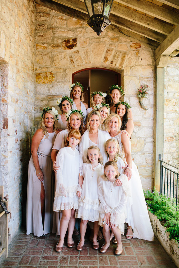 Bridesmaids at Holman Ranch