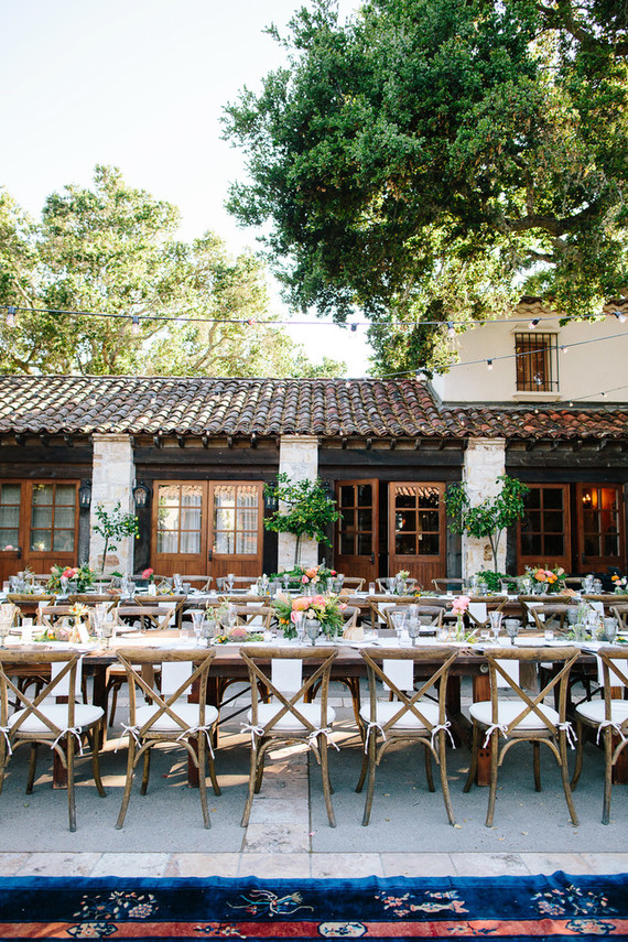 Holman Ranch wedding reception ideas