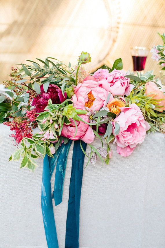Peony bridal bouquet