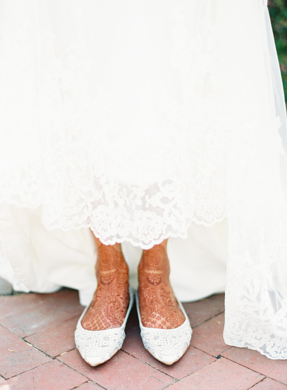 Romantic multicultural San Francisco garden wedding