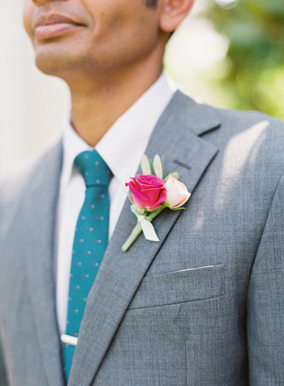 Romantic multicultural San Francisco garden wedding