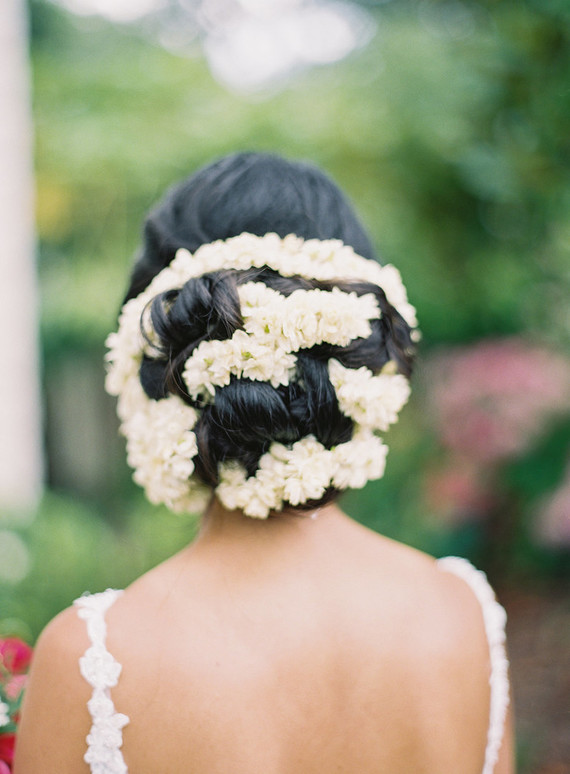 Romantic multicultural San Francisco garden wedding