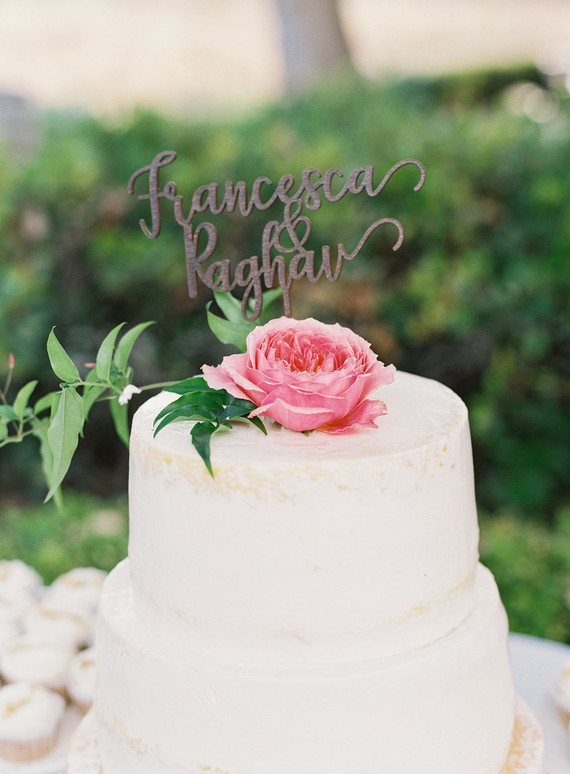 Romantic multicultural San Francisco garden wedding