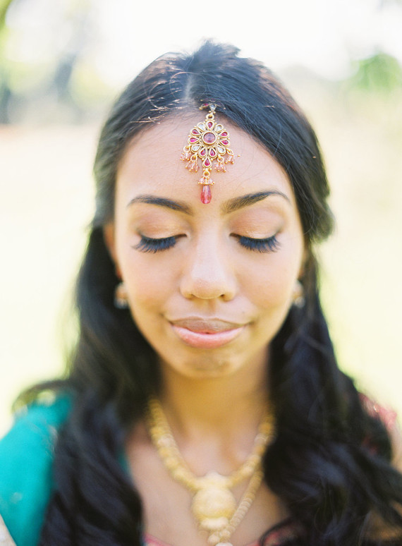 Romantic multicultural San Francisco garden wedding