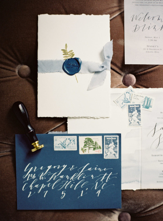 Organic farmhouse wedding invites