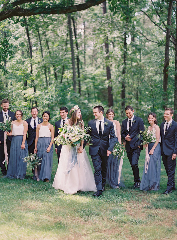 Rustic, organic farmhouse wedding in North Carolina
