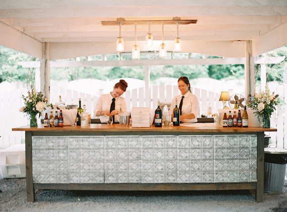 Rustic, organic farmhouse wedding in North Carolina