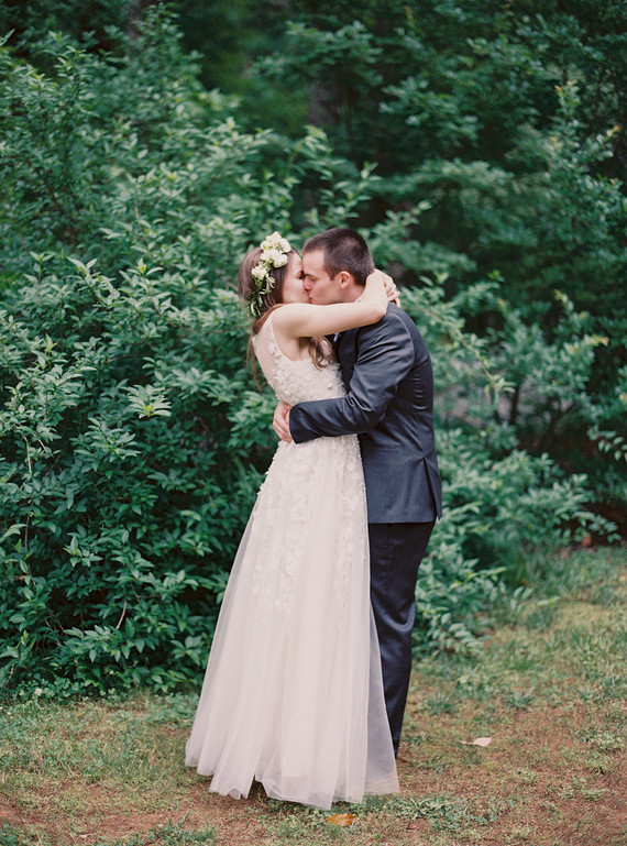 Rustic, organic farmhouse wedding in North Carolina