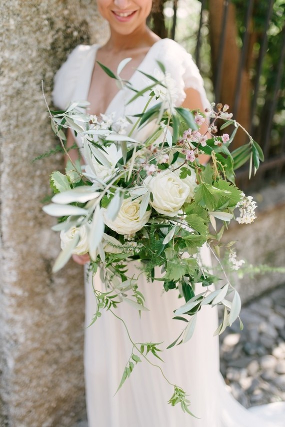 Stylish sexy Portofino elopement