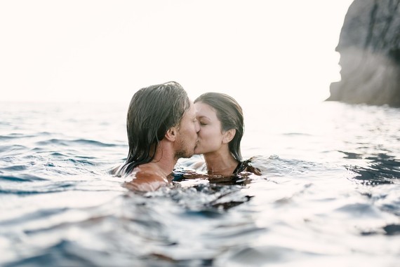 Stylish sexy Portofino elopement
