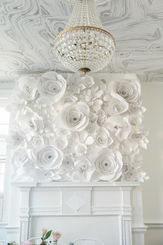 Paper Flower installation Inspiration
